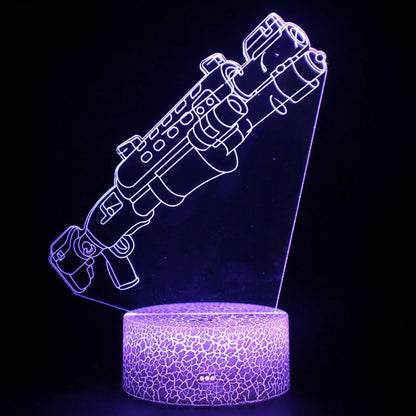 3D LED Fortnite Lamp - Velacci Store