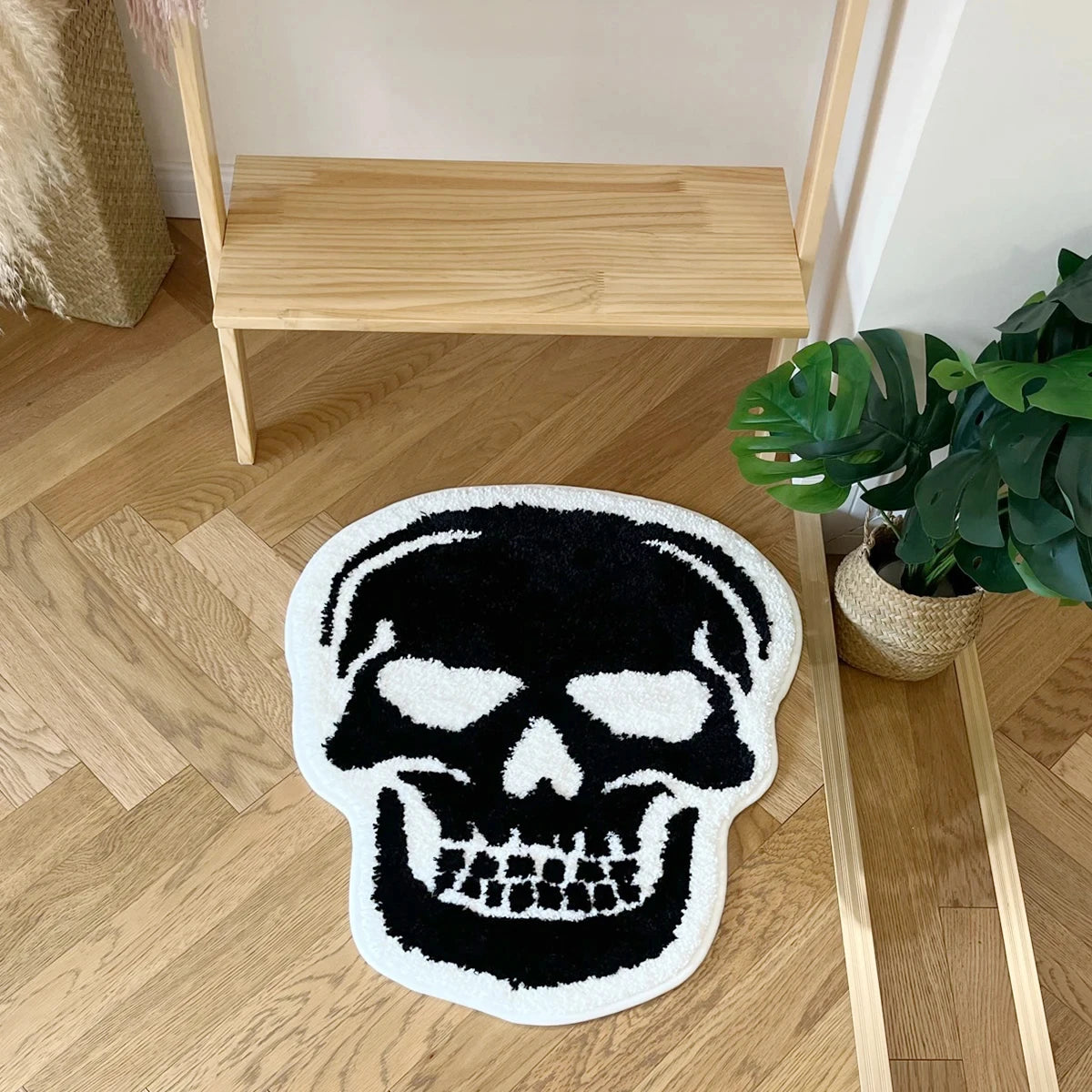 Skull Bath Mat - Velacci Store