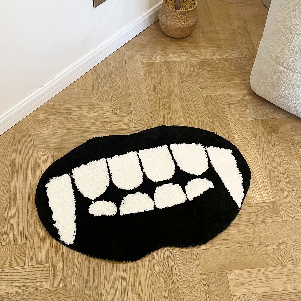 Ghost Teeth Rug - Velacci Store