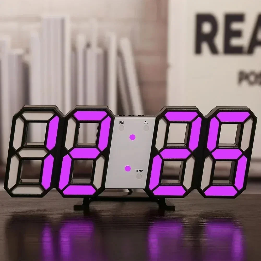 3D LED Alarm Clock - Velacci Store