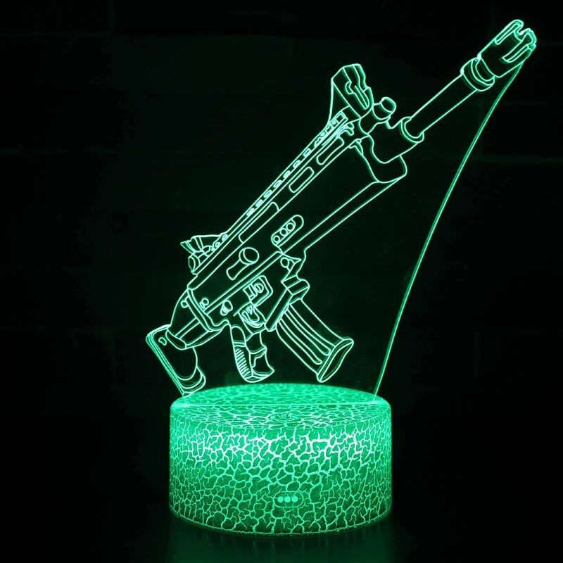 3D LED Fortnite Lamp - Velacci Store