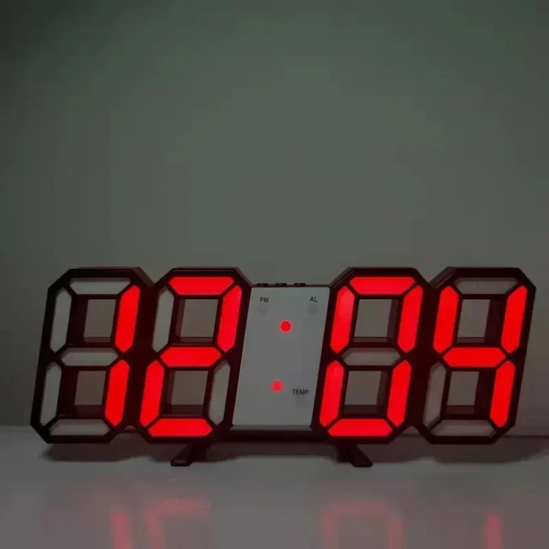 3D LED Alarm Clock - Velacci Store