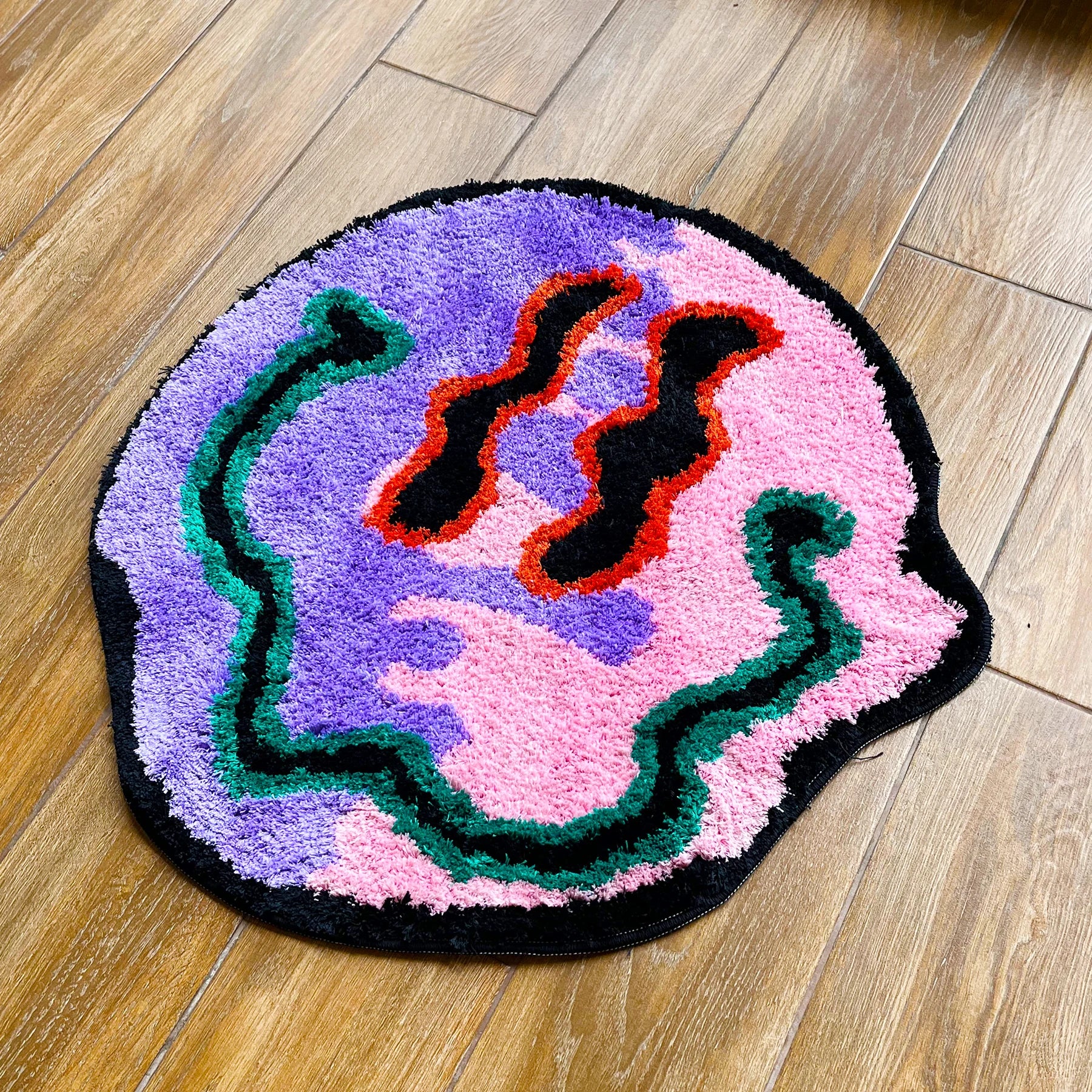 Trippy Smiling Rug - Velacci Store