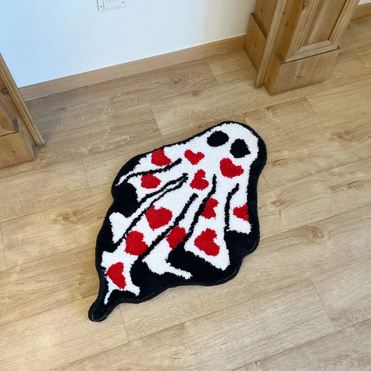 Heart Ghost Rug - Velacci Store